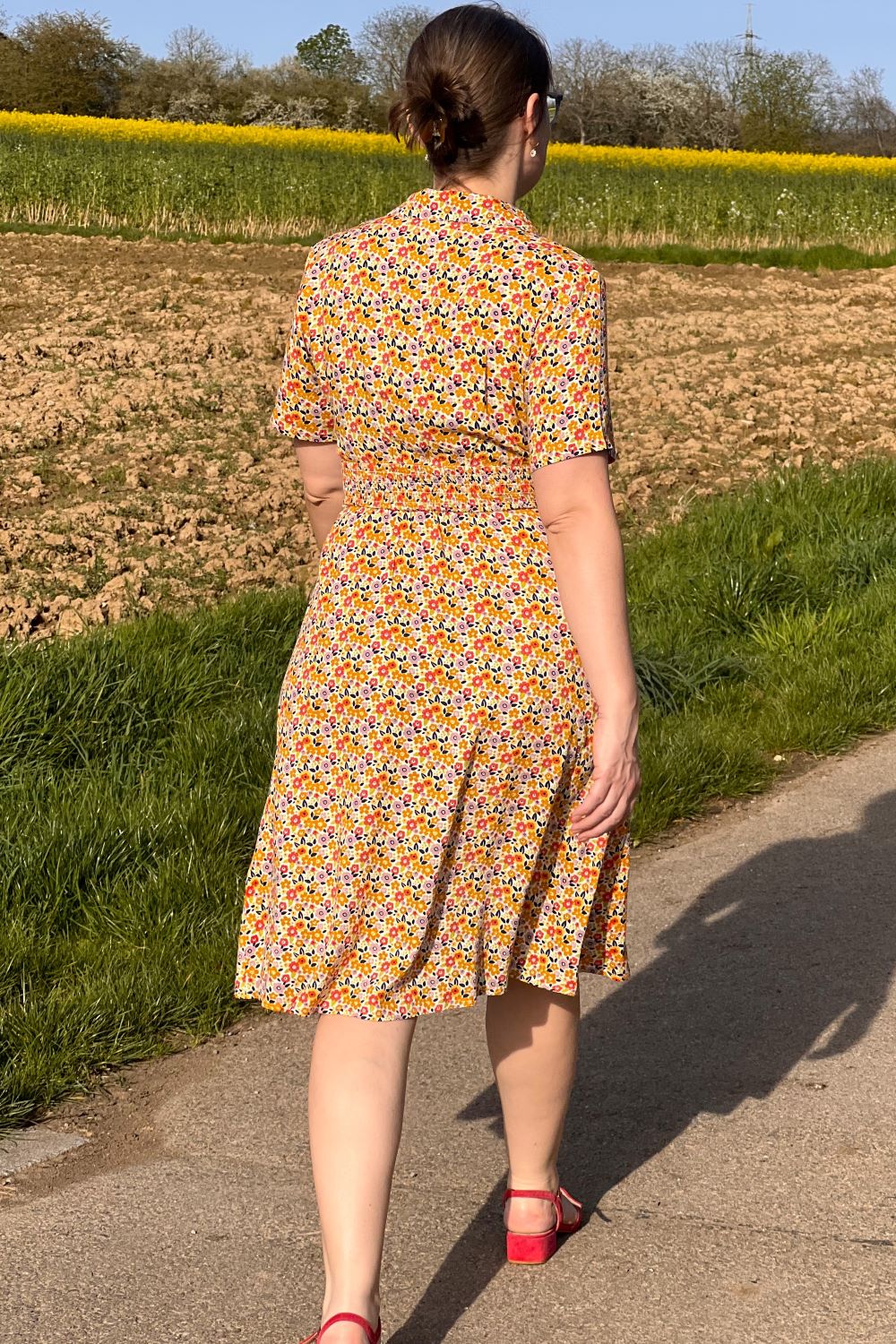 Kleid mit Kragen Sally, Lima