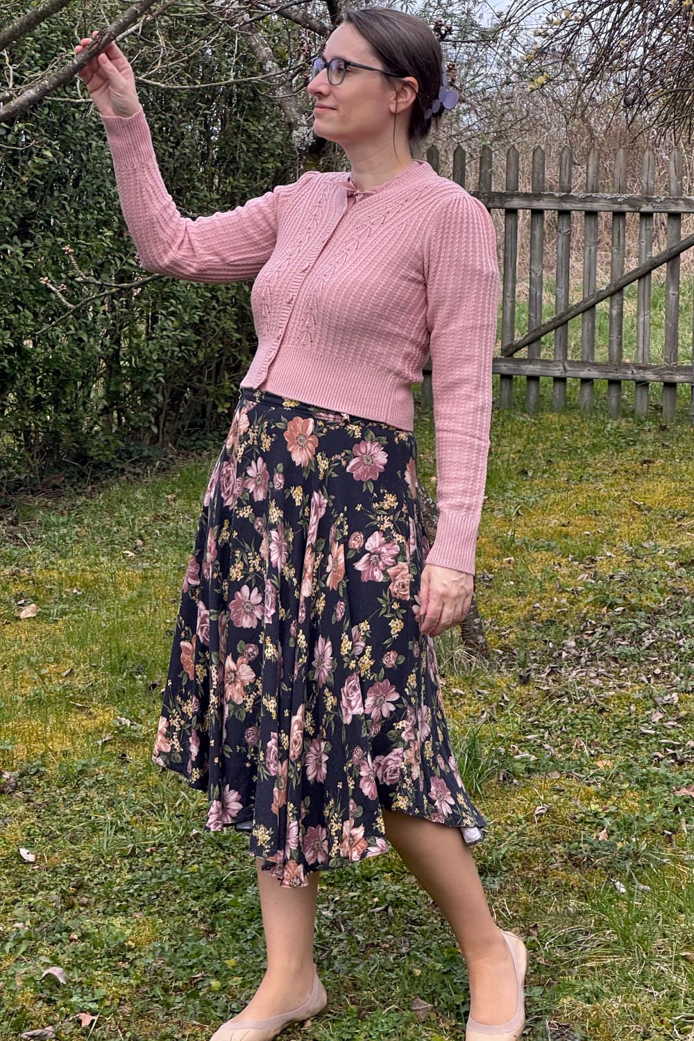 The Scandi Summer Cardi, Petal Pink