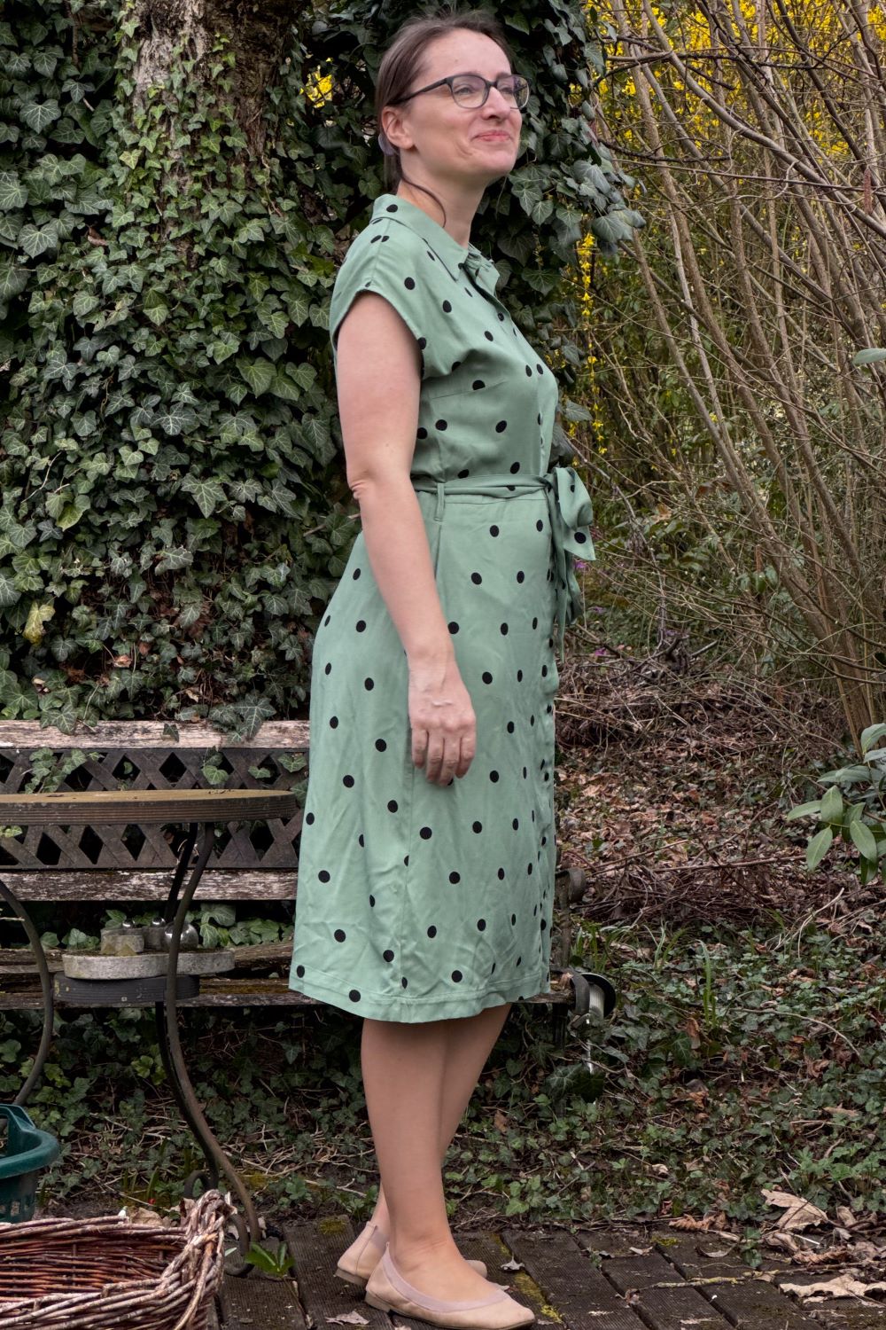 Kleid Park Bench Breaks Dress, Grün