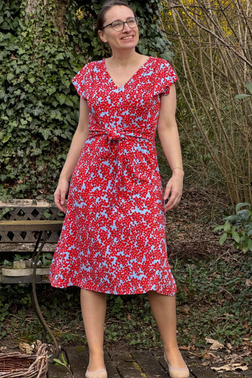 Kleid Frenchy Affair Dress, Tomaten