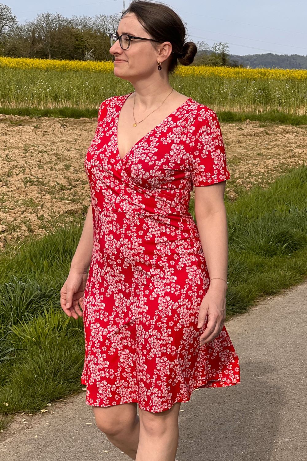 Kleid Camie Cherry Blossom, Poppy
