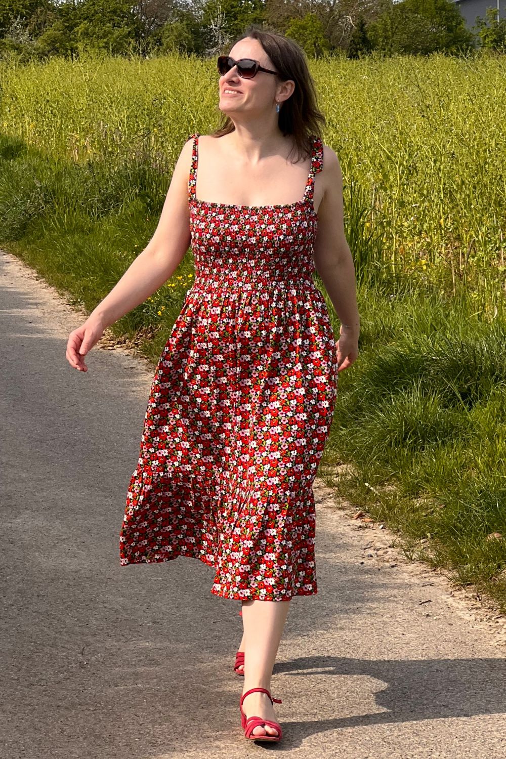 Kleid mit Trägern Alice, Puglia