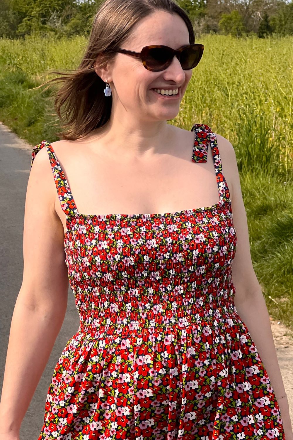 Kleid mit Trägern Alice, Puglia