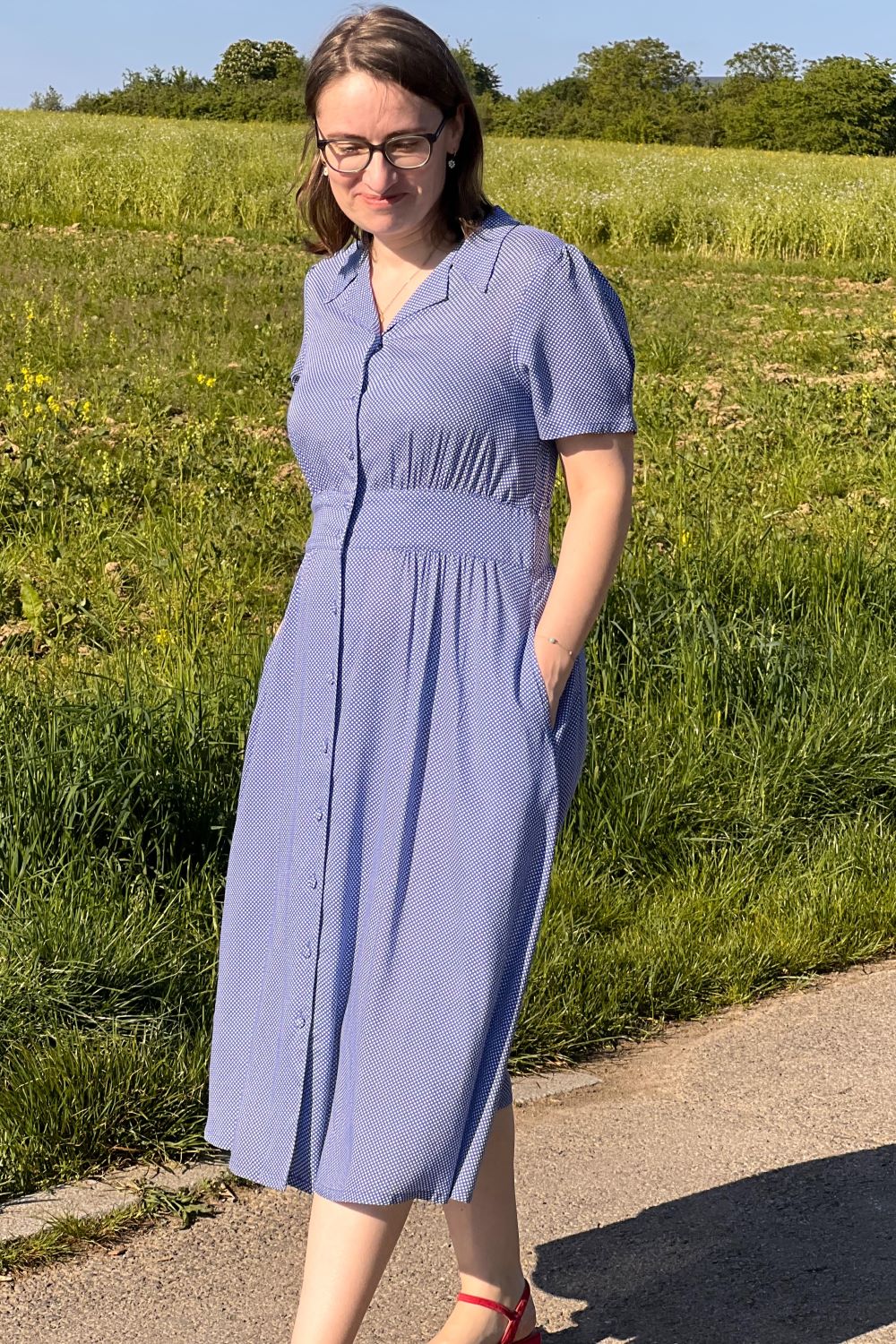 Birdy Dress, Micro Polka