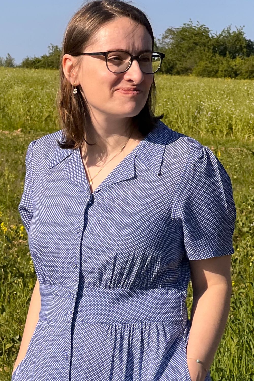Birdy Dress, Micro Polka