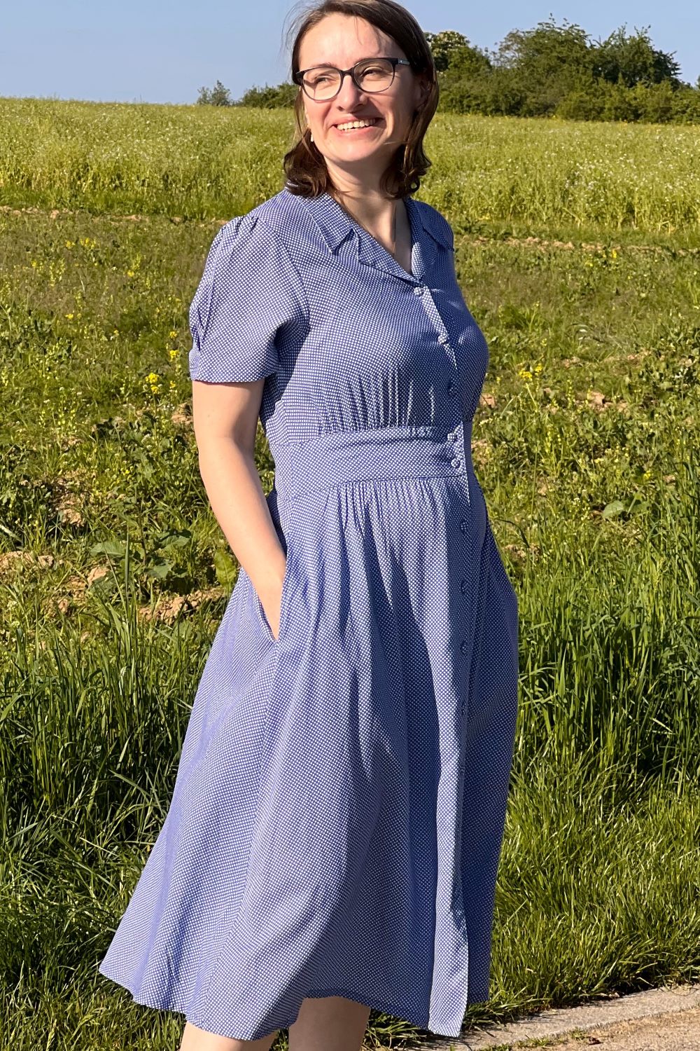 Birdy Dress, Micro Polka