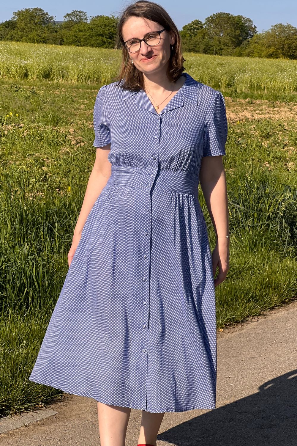 Birdy Dress, Micro Polka