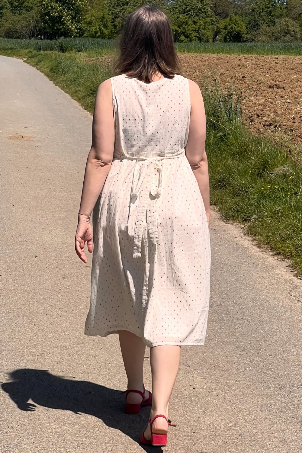 Jodie Dress, Dotty Dobby