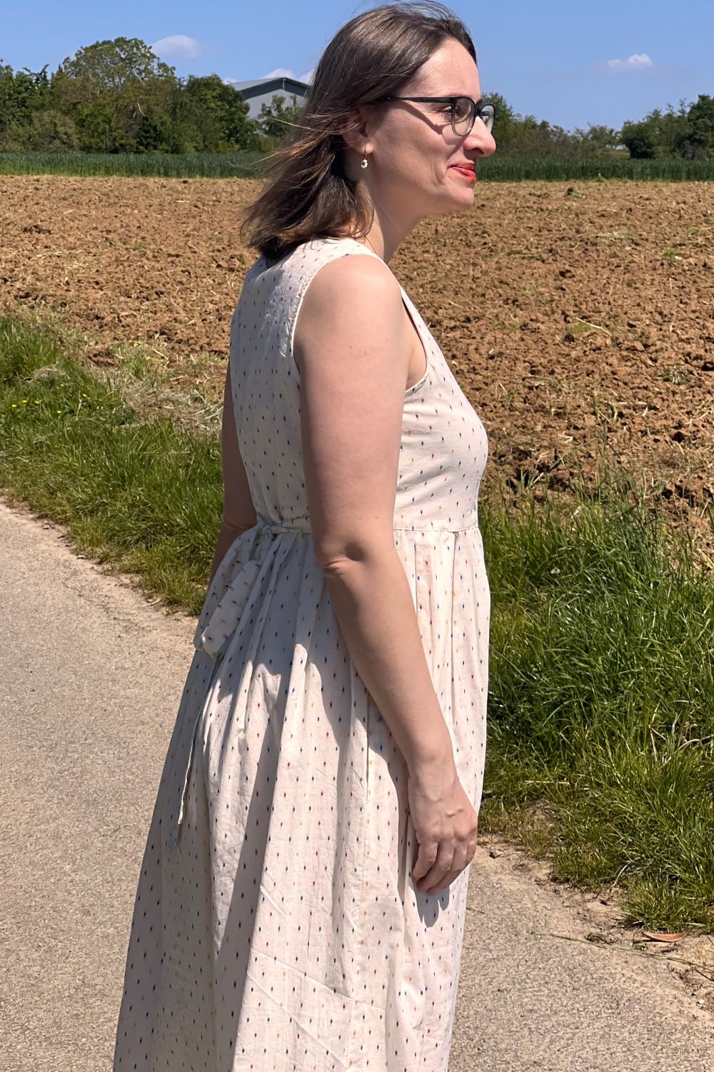 Jodie Dress, Dotty Dobby