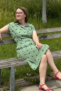 Kleid Park Bench Breaks Dress, Grün