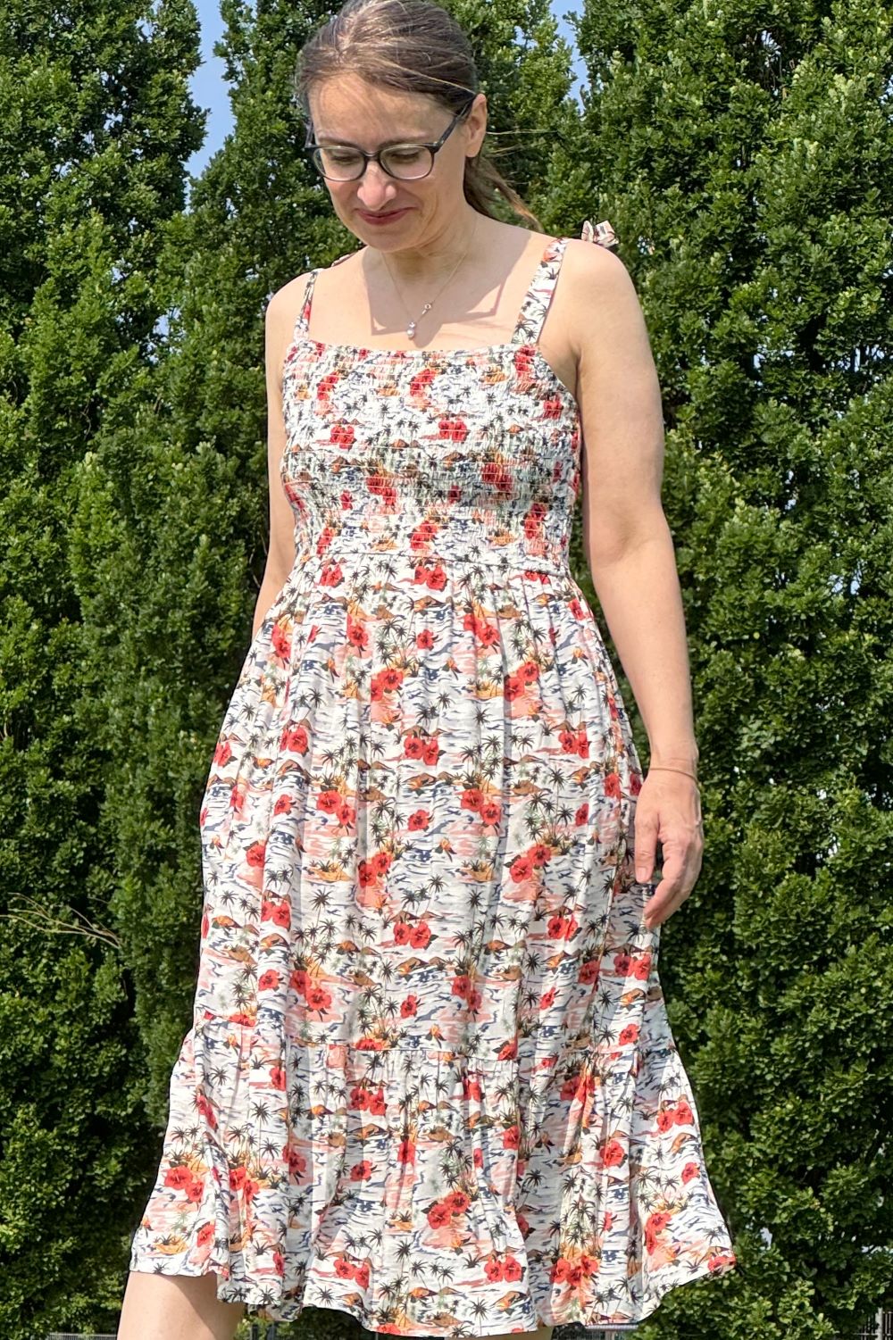 Kleid mit Trägern, Cape Cod