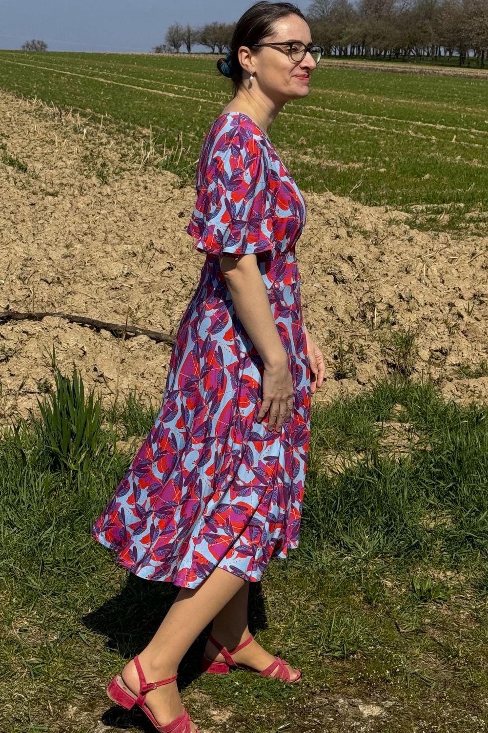 Kleid Luna Dress, Dragonfly Disco