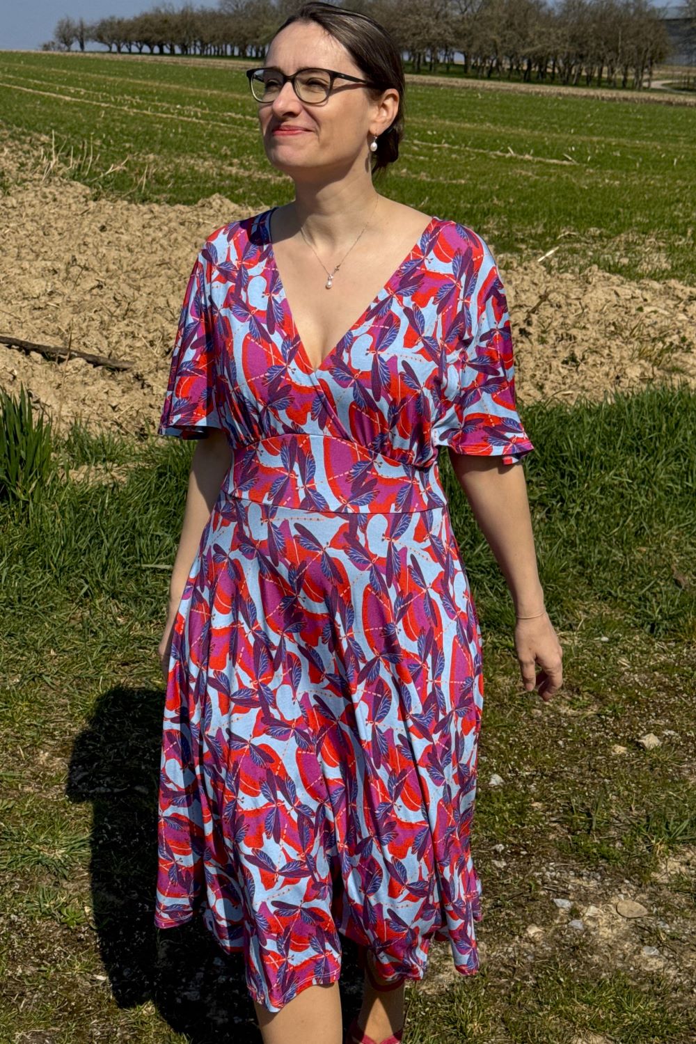 Kleid Luna Dress, Dragonfly Disco