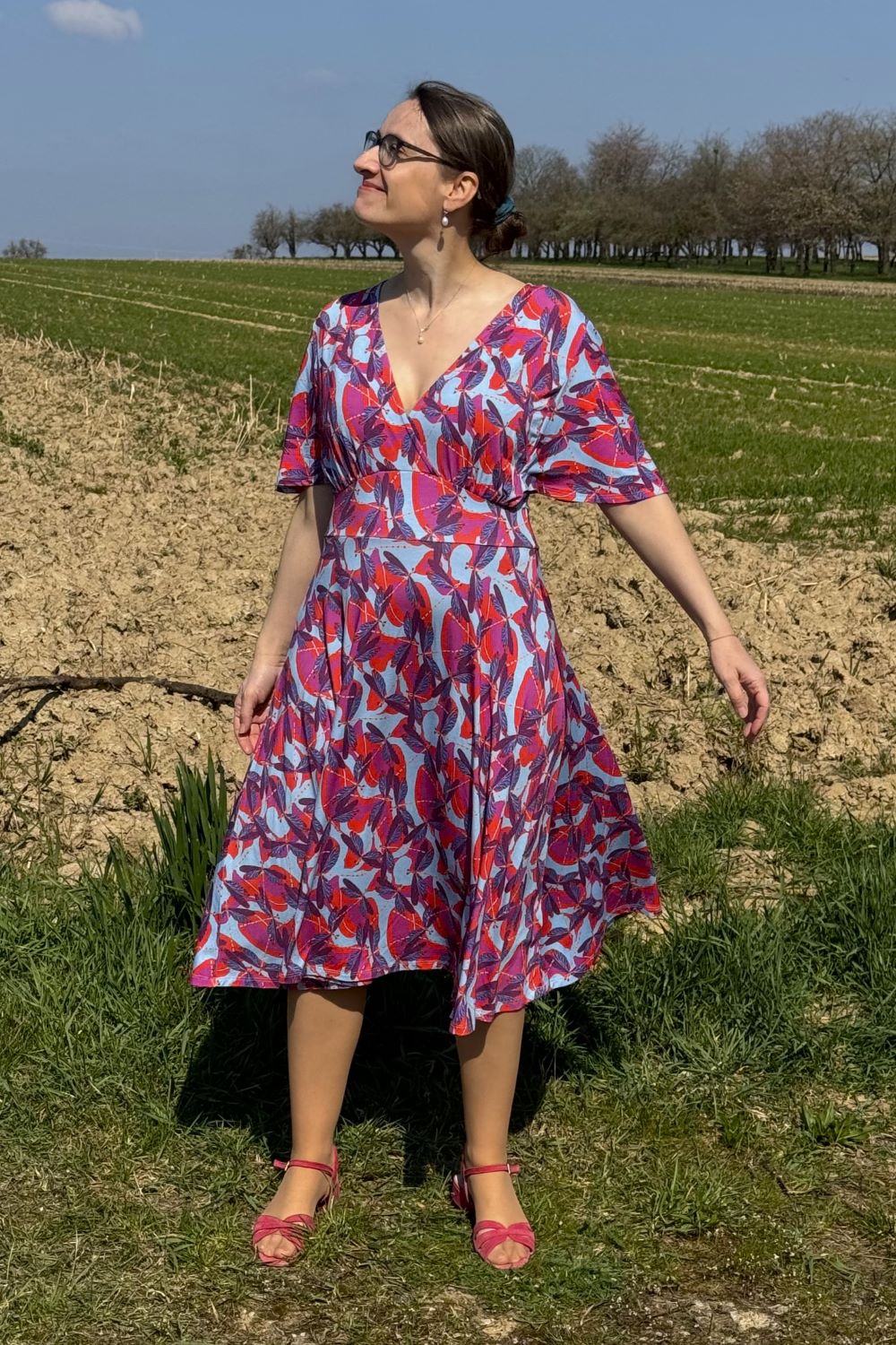 Kleid Luna Dress, Dragonfly Disco