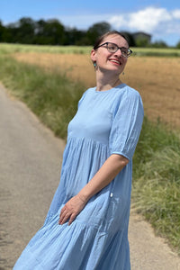 Danejuli Cloth Dress, pastel blue