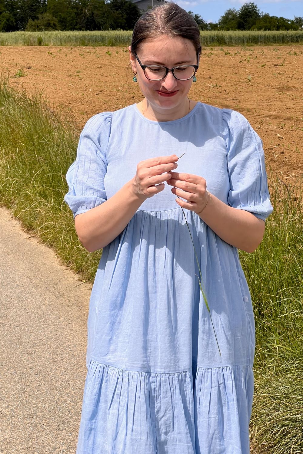 Danejuli Cloth Dress, pastel blue