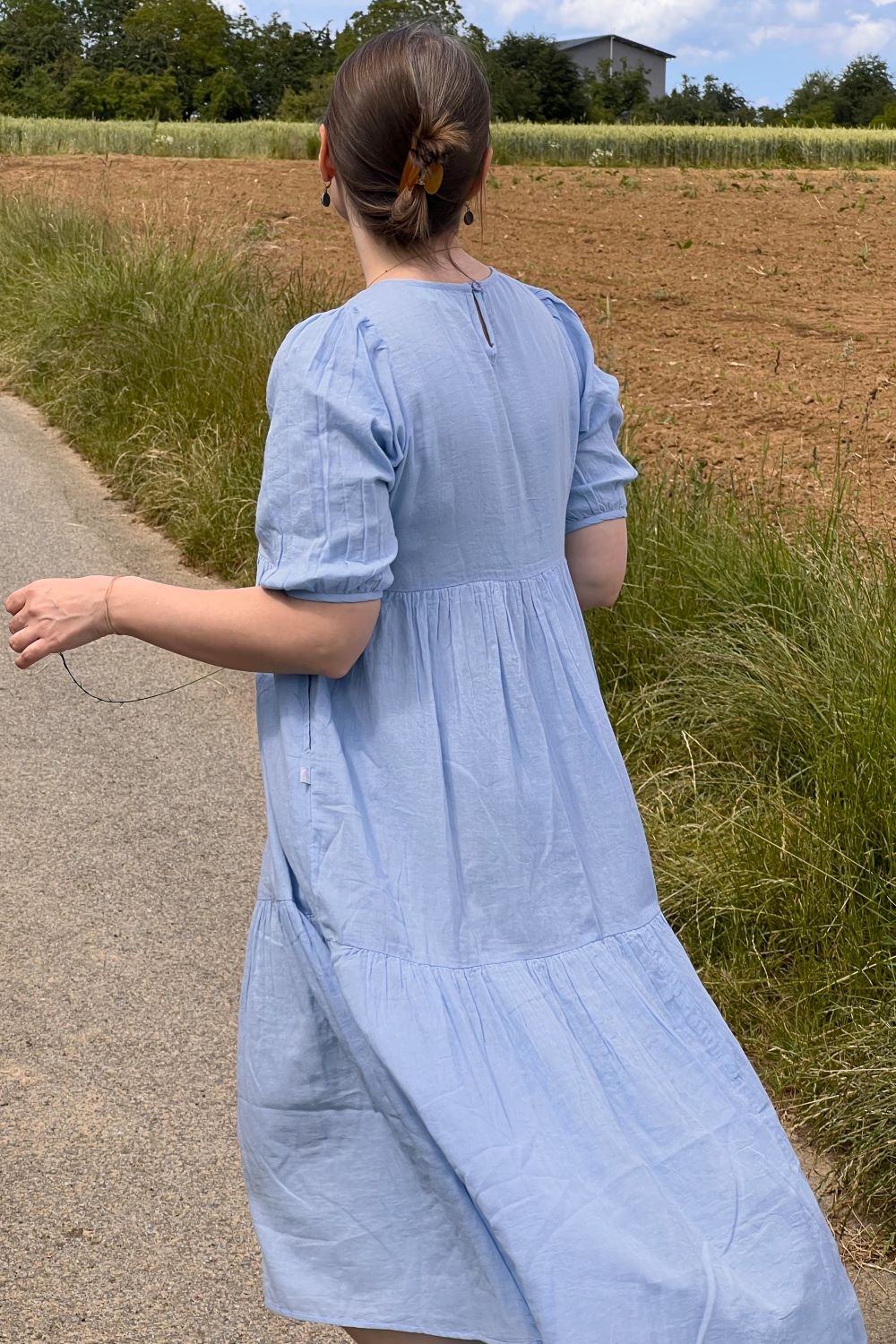 Danejuli Cloth Dress, pastel blue