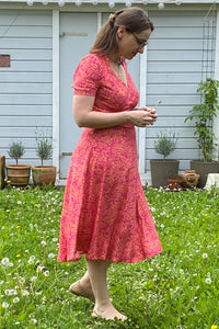 Hollywood Circle Dress Copacabana, Bloemen