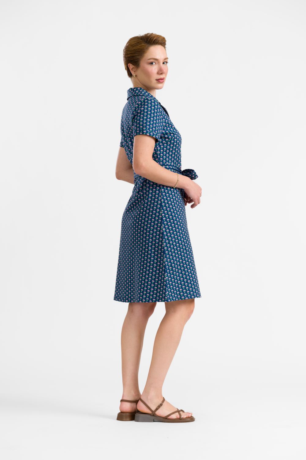 Kleid Monique Dress Short Sleeve, What About Flowers