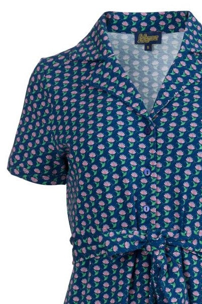 Kleid Monique Dress Short Sleeve, What About Flowers
