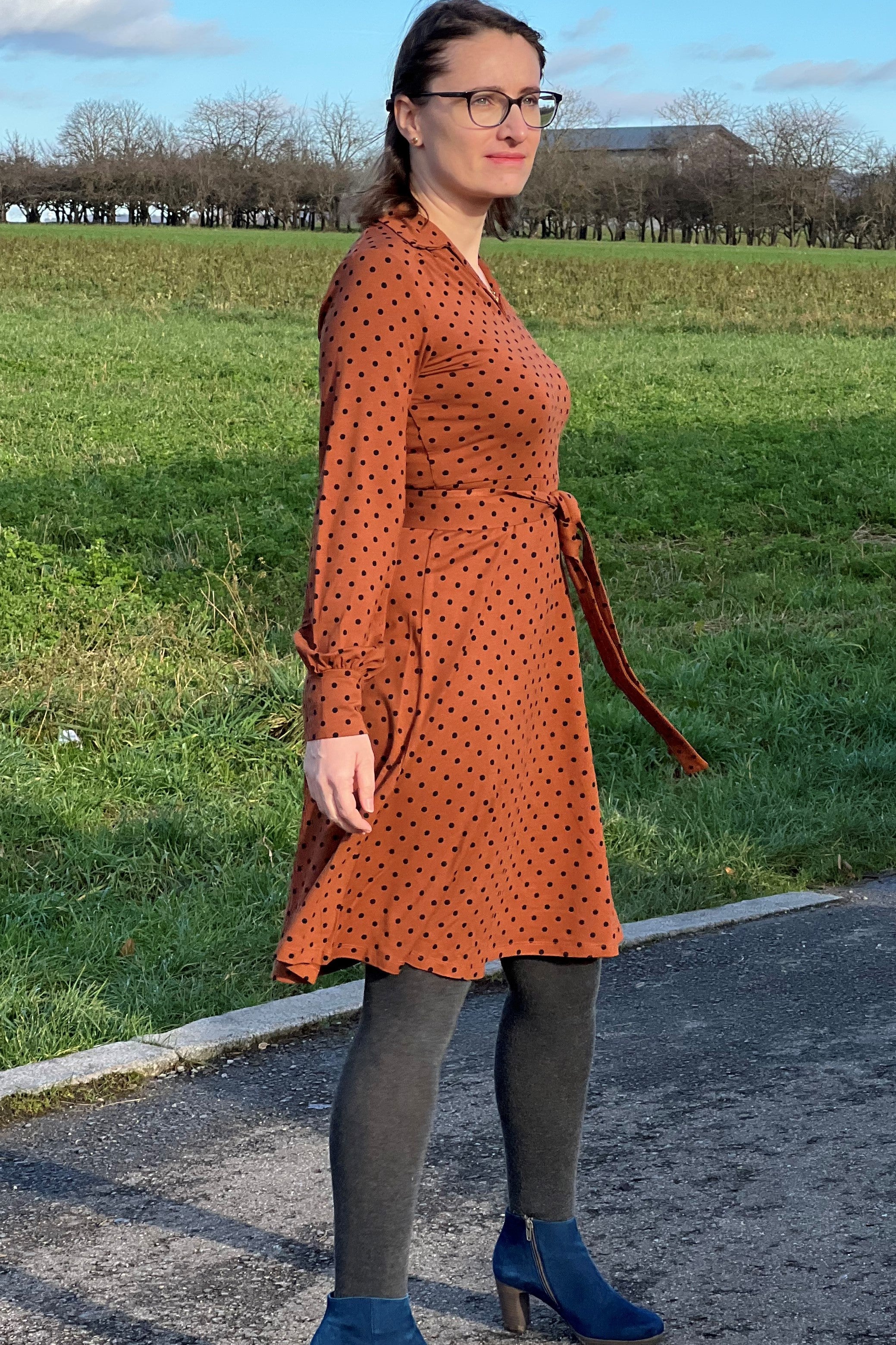 Kleid Bianca, Brown