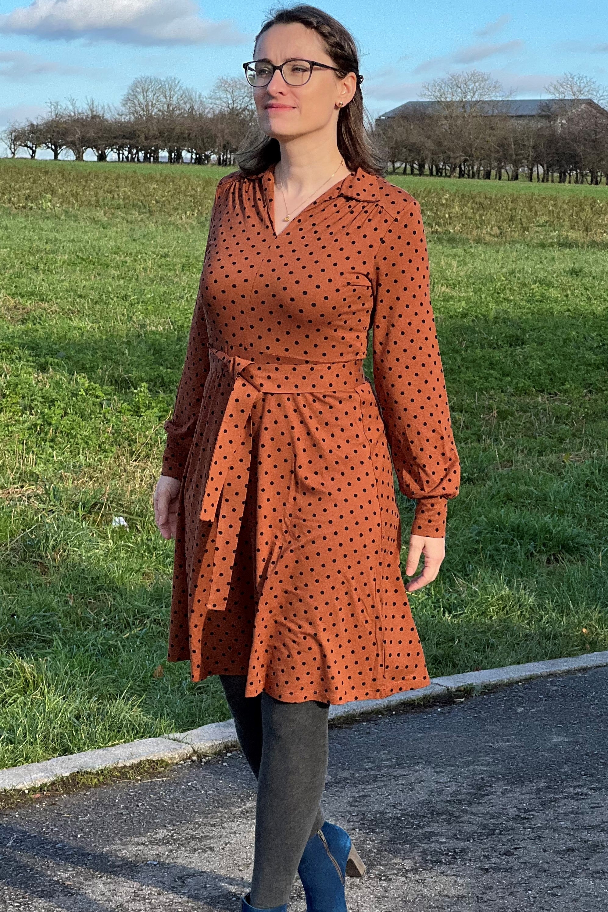 Kleid Bianca, Brown