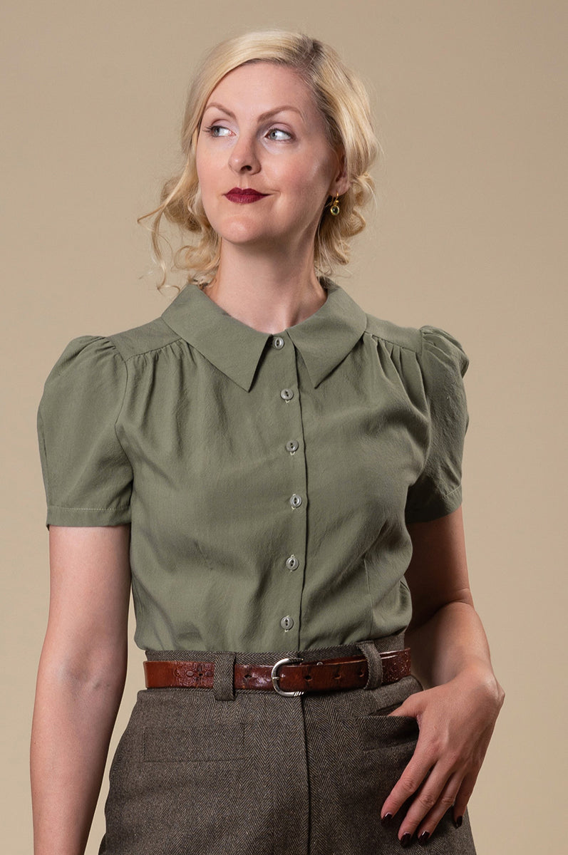 That Same Old Favorite Blouse, Sage Green