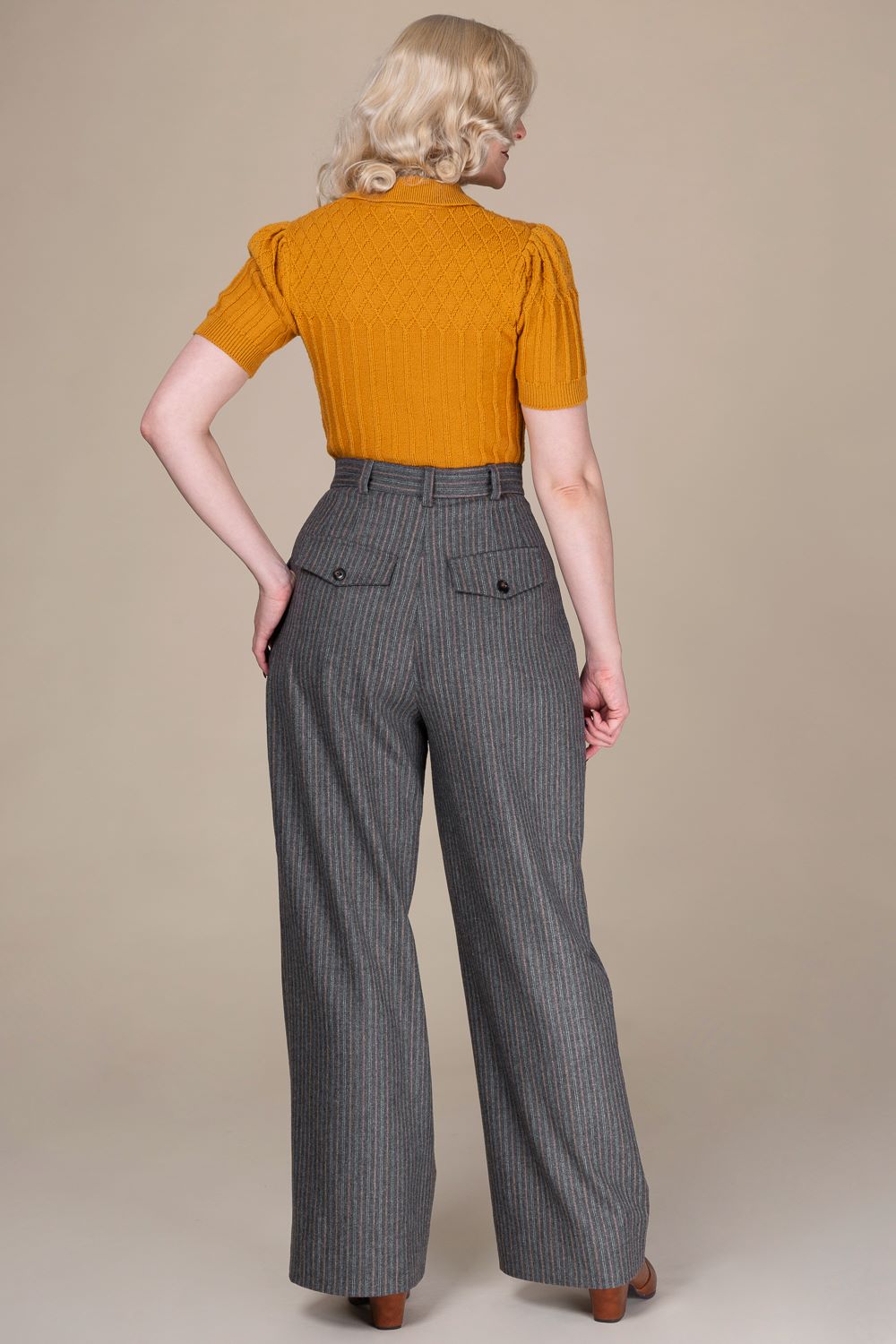 The Tiptop Knit Top, Mustard