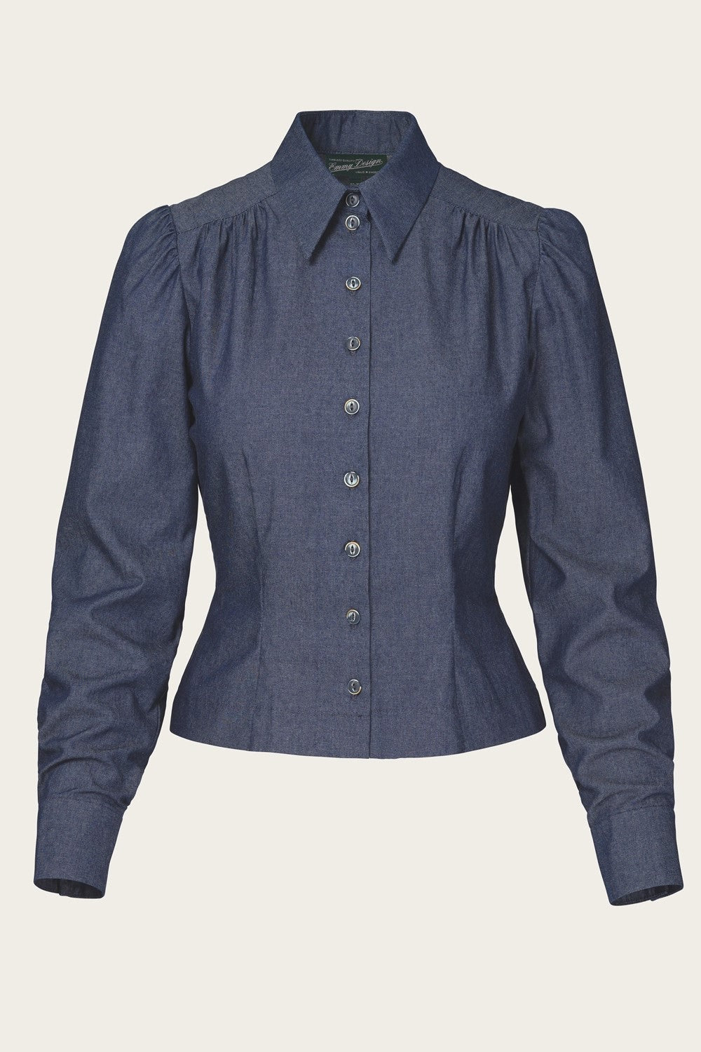 The Spectacular Spearpoint Shirt, Dark Denim