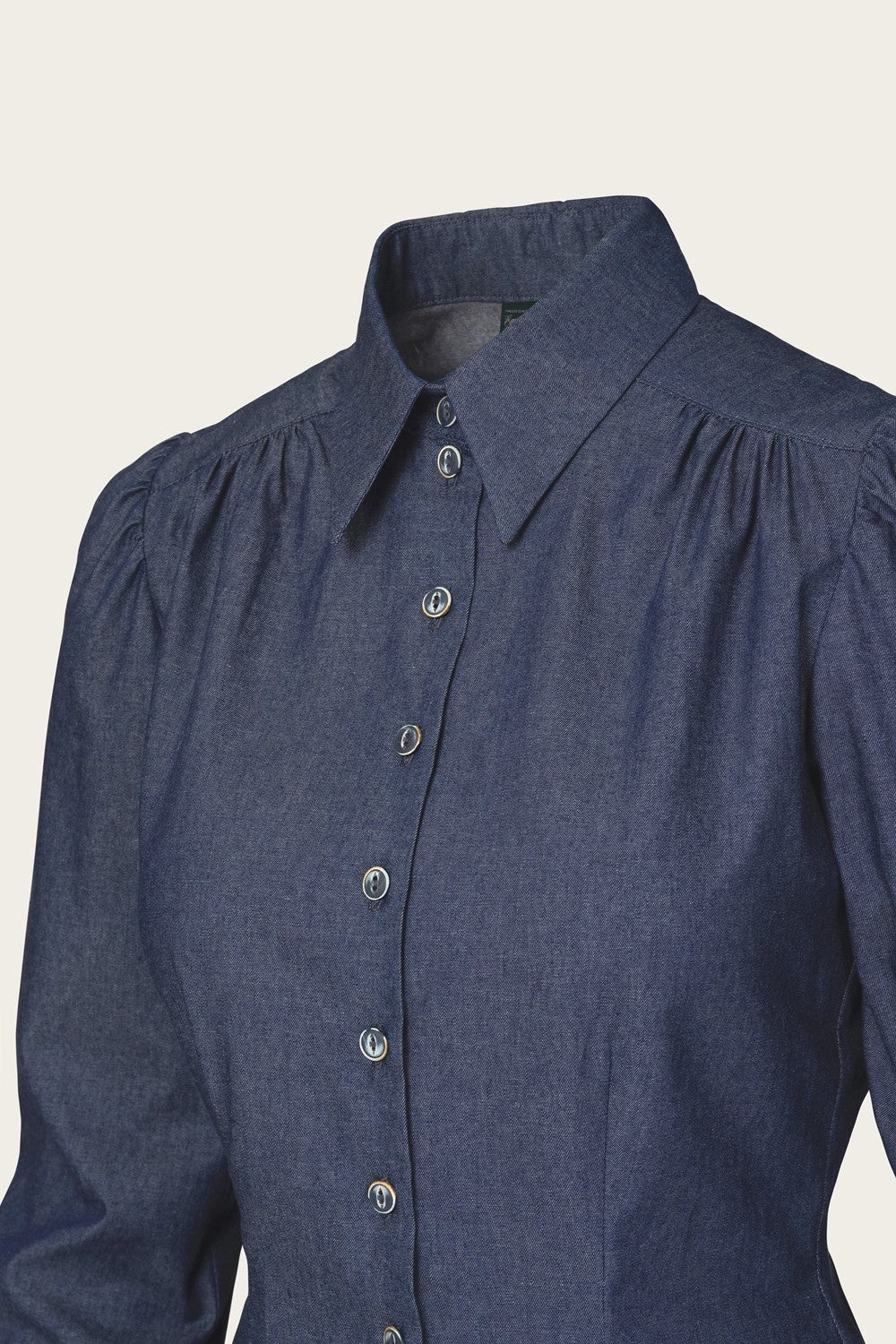 The Spectacular Spearpoint Shirt, Dark Denim
