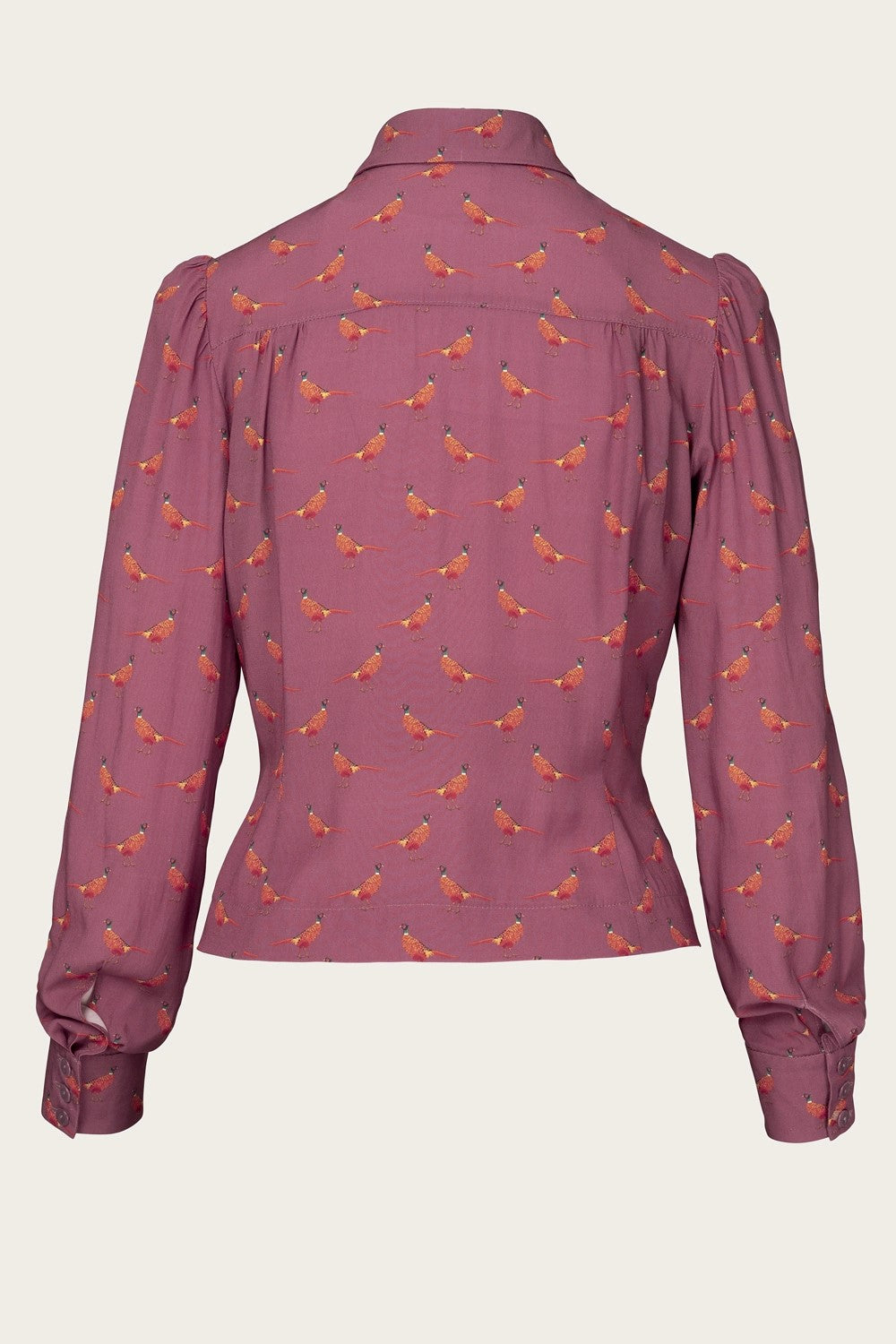 The Spectacular Spearpoint Shirt, Heather Pheasant Print