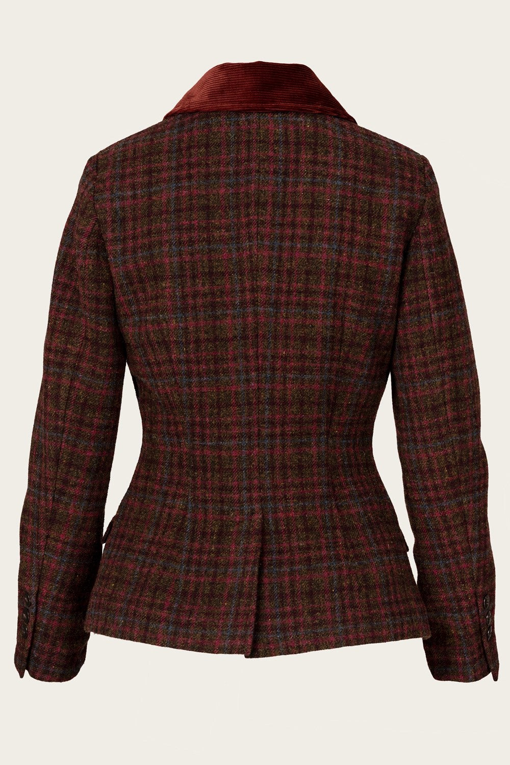 The Timeless Tweed Jacket, Hunting Tweed, Berry
