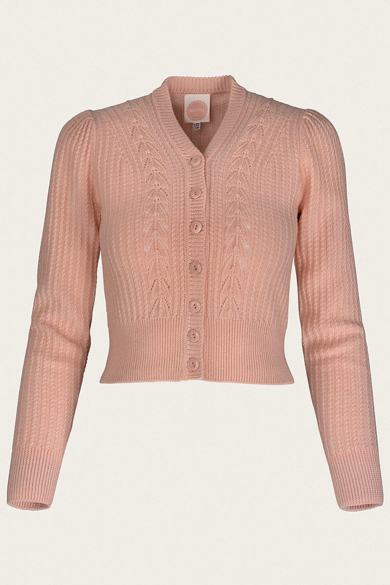 The Scandi Summer Cardi, Petal Pink
