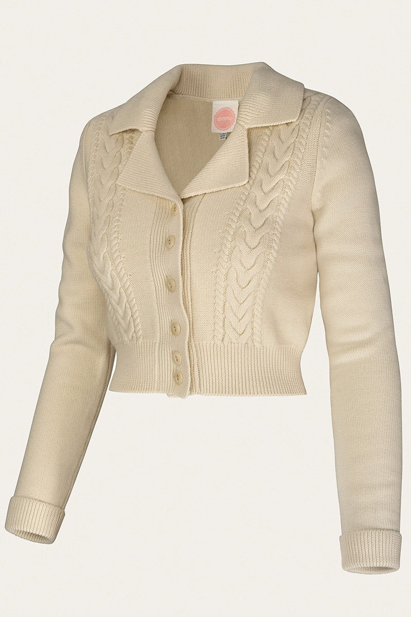 The Summernight Knit Jacket, Ivory