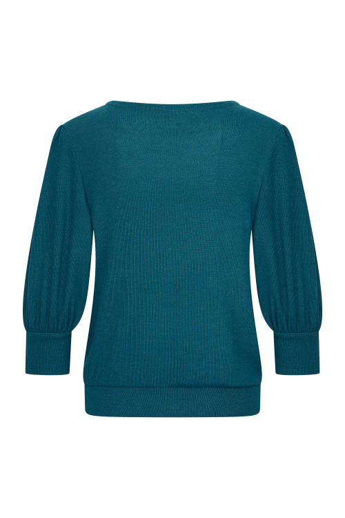 Feinstrick Top, Teal