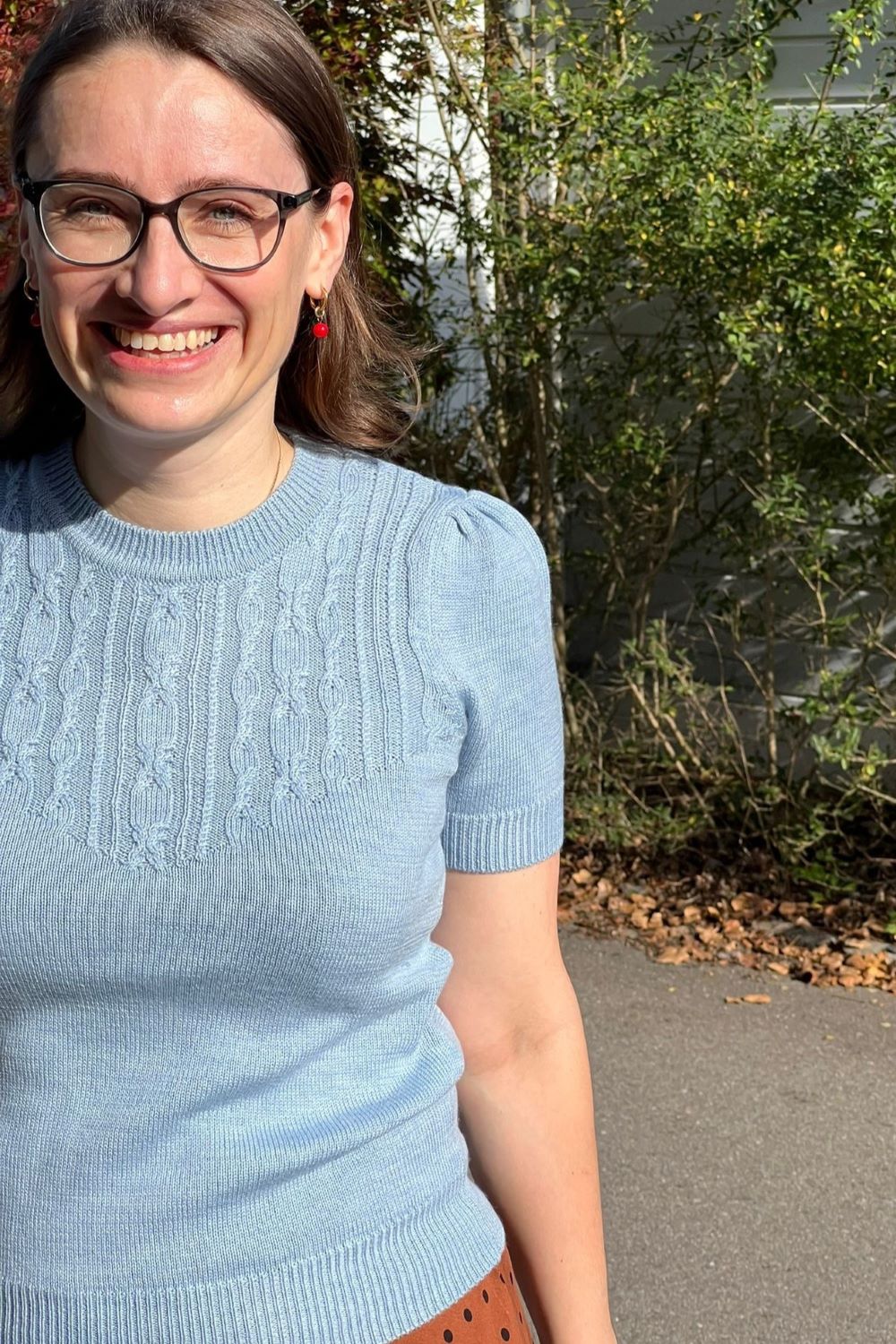 The Sweatergirl's Staple Sweater, Icy Blue
