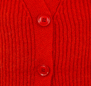 Danadorable Cardigan, Bright Red