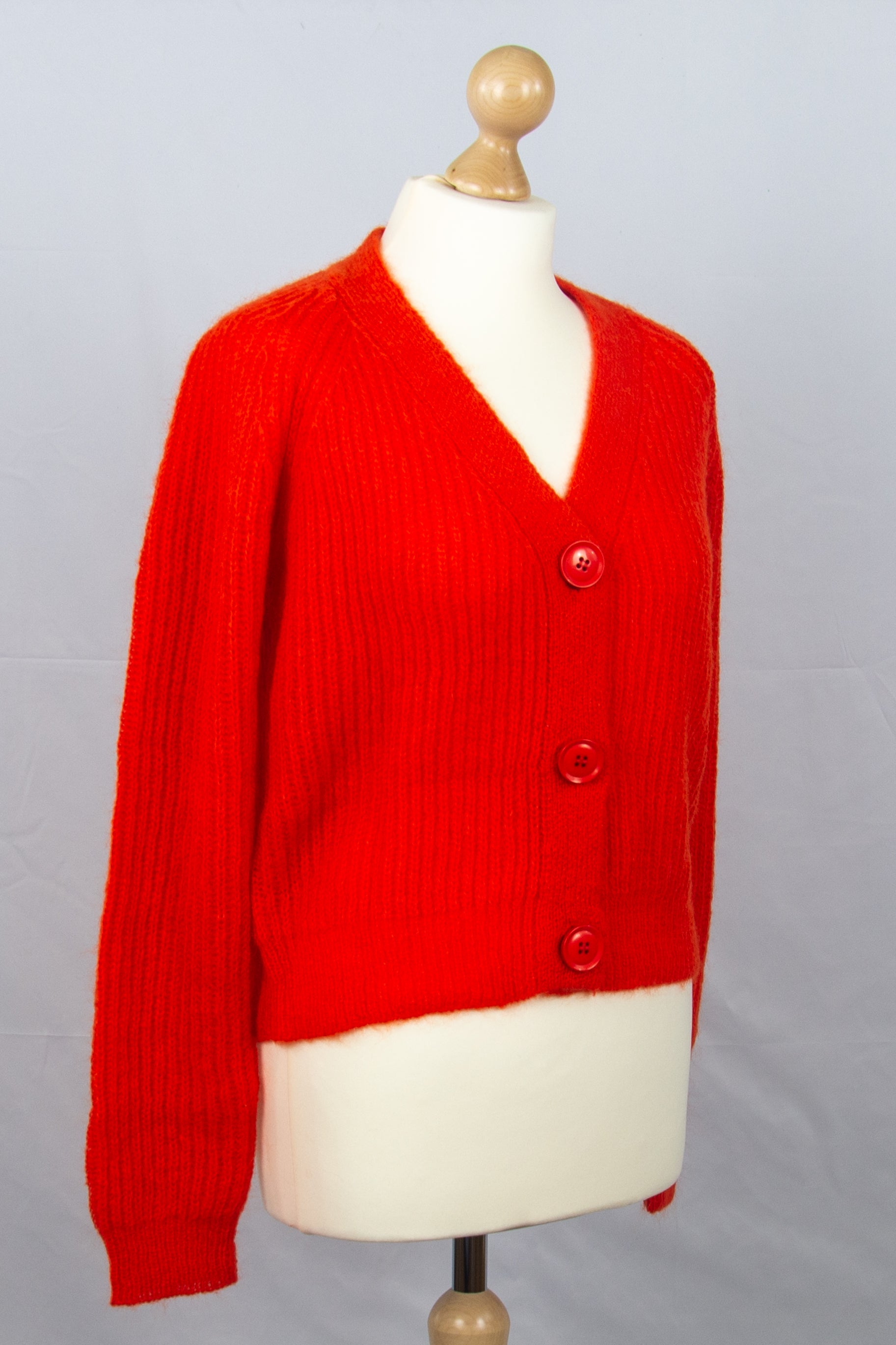 Danadorable Cardigan, Bright Red