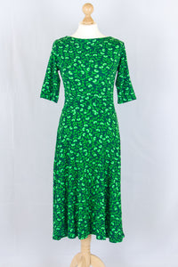 Danecharlotte Dress, Khaki/Green Fleurie