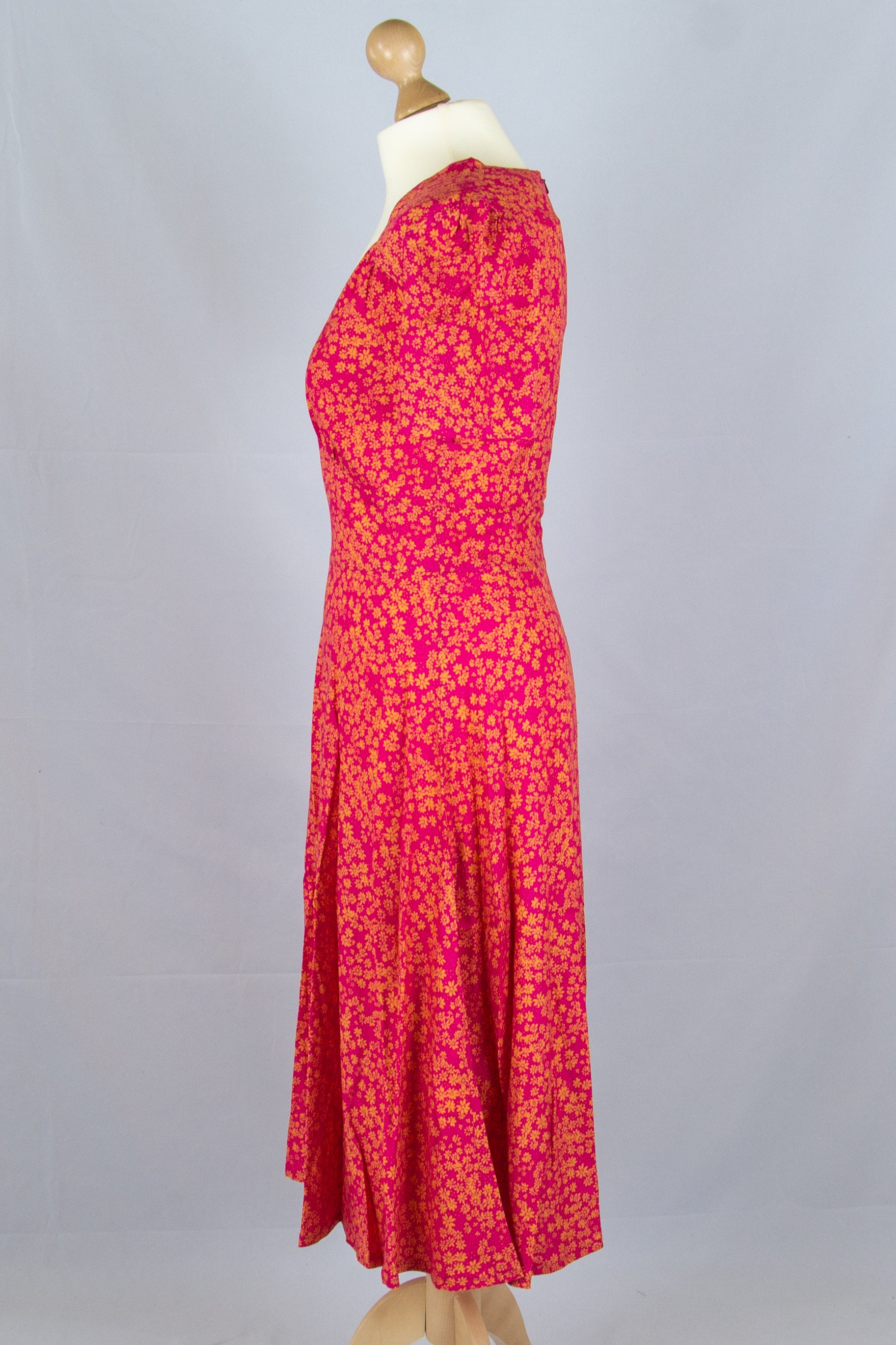 Hollywood Circle Dress Copacabana, Bloemen