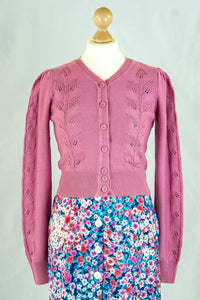 The Susie Q Cardigan, Heather