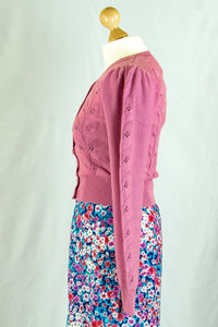 The Susie Q Cardigan, Heather