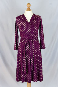 Kleid Celia, Dot Purple