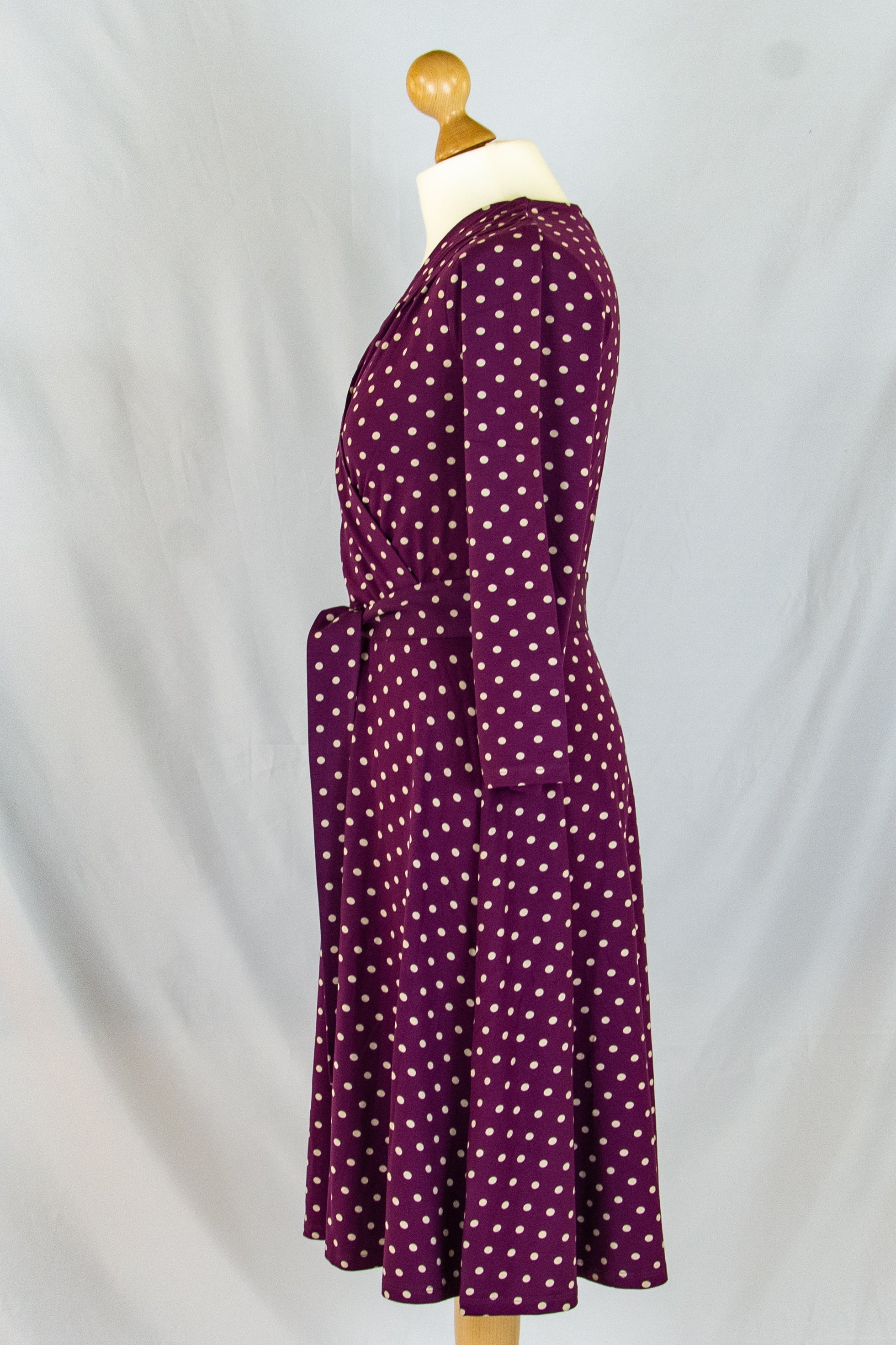 Kleid Celia, Dot Purple