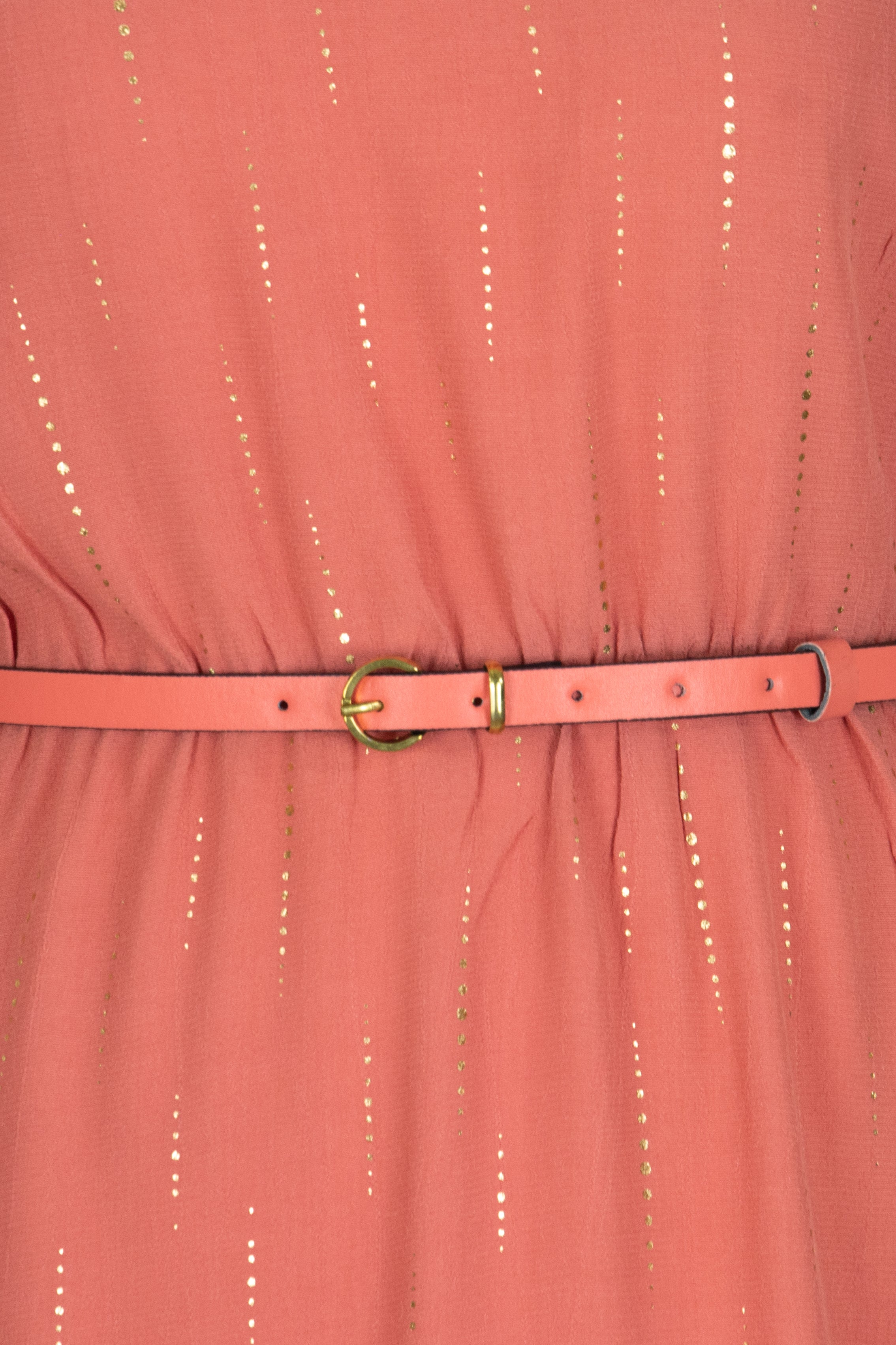 Kleid Poppin In, Sparkle Sand Gold