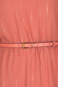 Kleid Poppin In, Sparkle Sand Gold