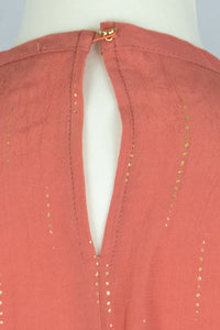Kleid Poppin In, Sparkle Sand Gold