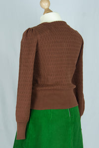 Strickjacke Johanna, Brown