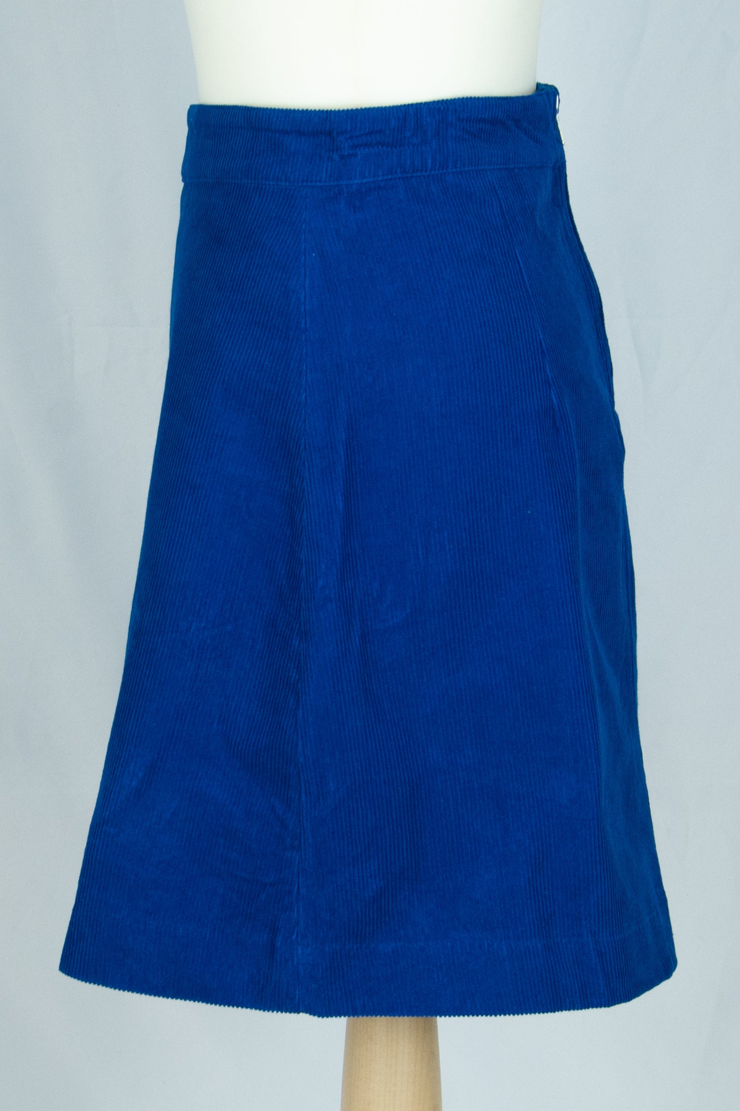 Danelondon Cord Skirt, Blue
