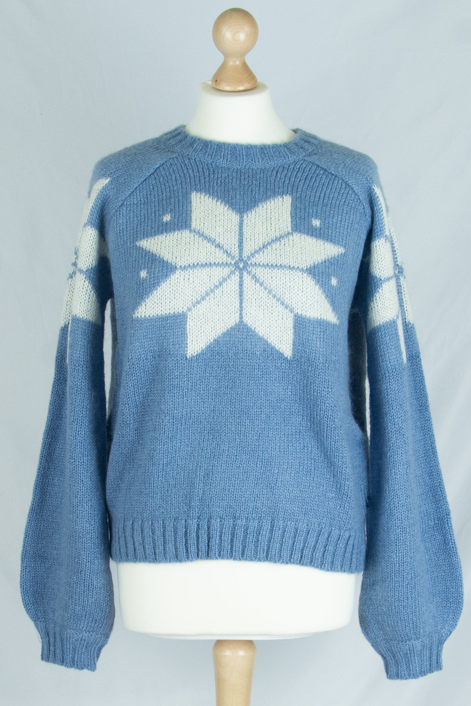 Danefantastic Flakes Sweater, Porcelaine/Chalk